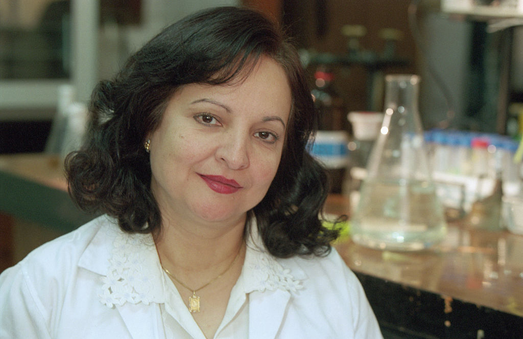 Geneticist Nagwa Abdel Meguid