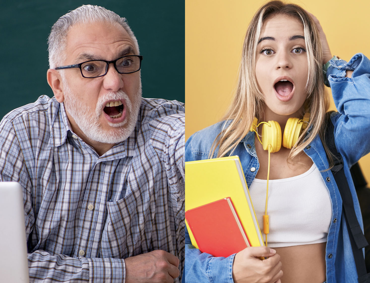 When Calm People Lose It Flip Split