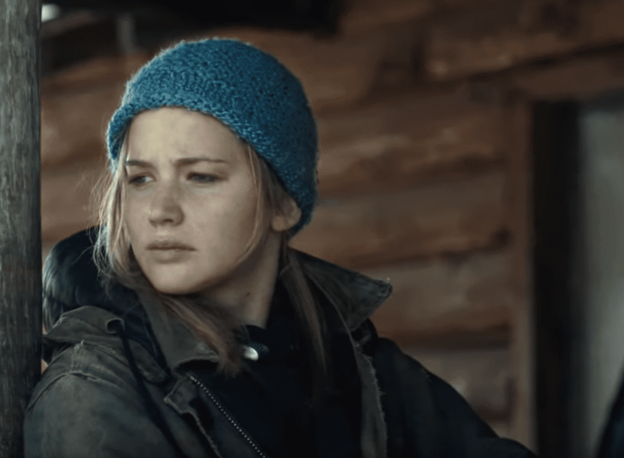 Jennifer Lawrence starring in a movie in 2010