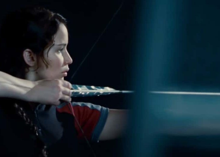 A screenshot of the movie The Hunger Games 