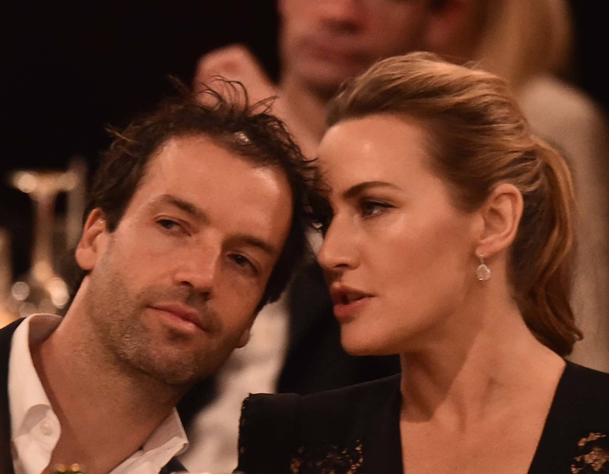 Ned Rocknroll (L) and Kate Winslet attend the 21st Annual Hollywood Film Awards
