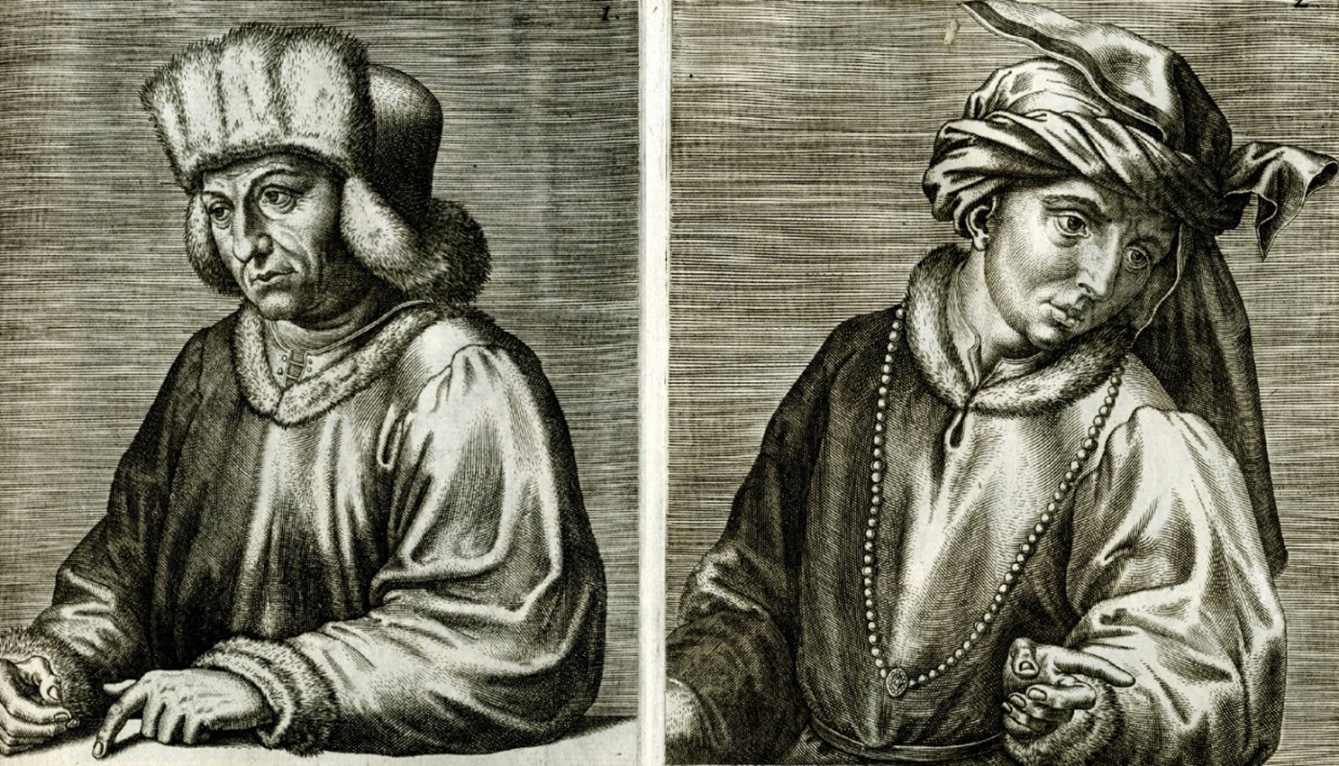 Portraits of Hubert und Jan van Eyck - 1572