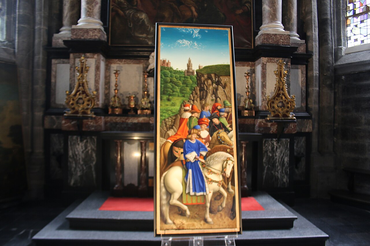 Copy of  'De rechtvaardige rechters' (Lam Gods, Gent), Mark Van Crombrugge - 2021