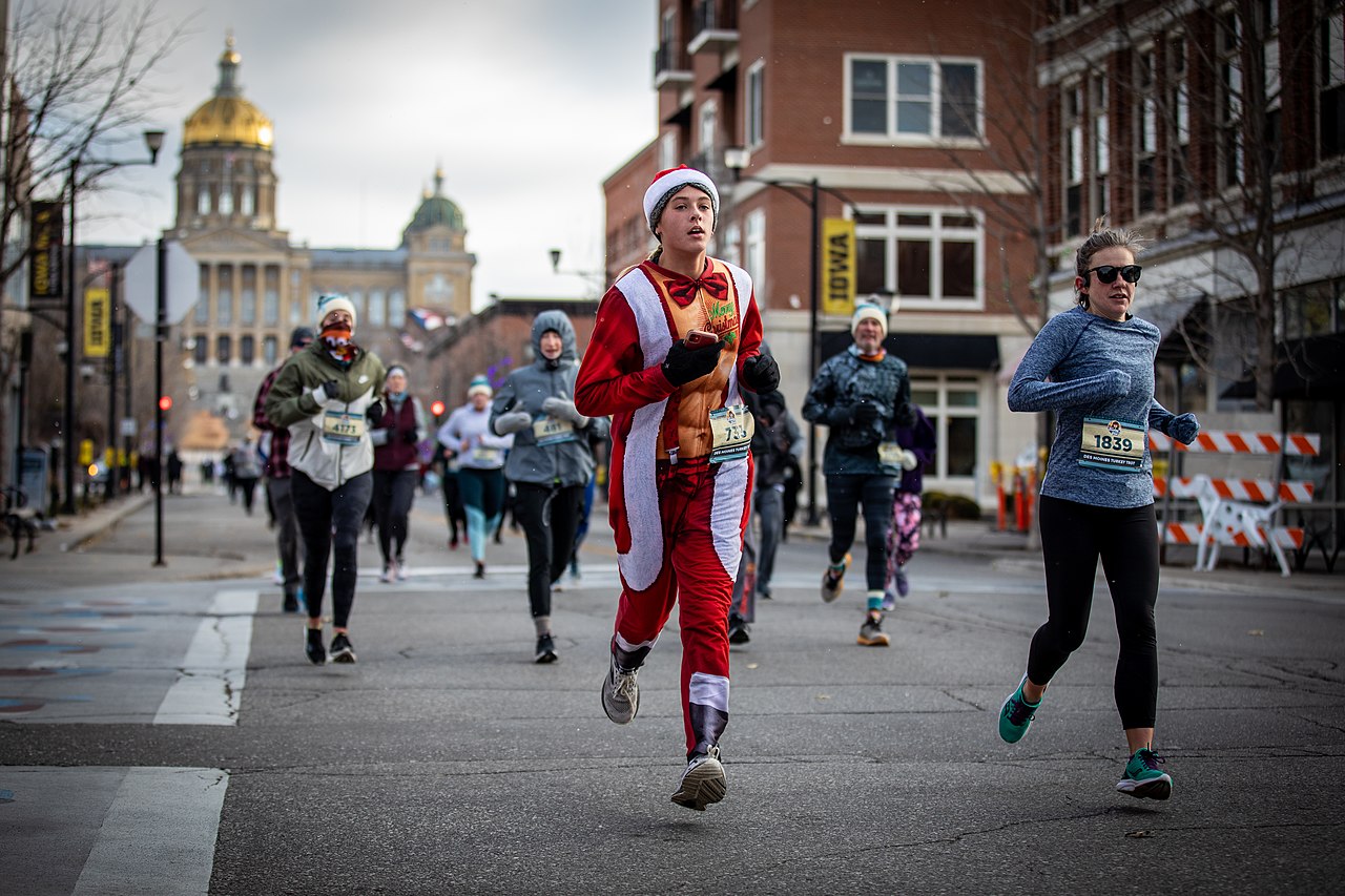 Turkey Trot in Des Moines, Iowa