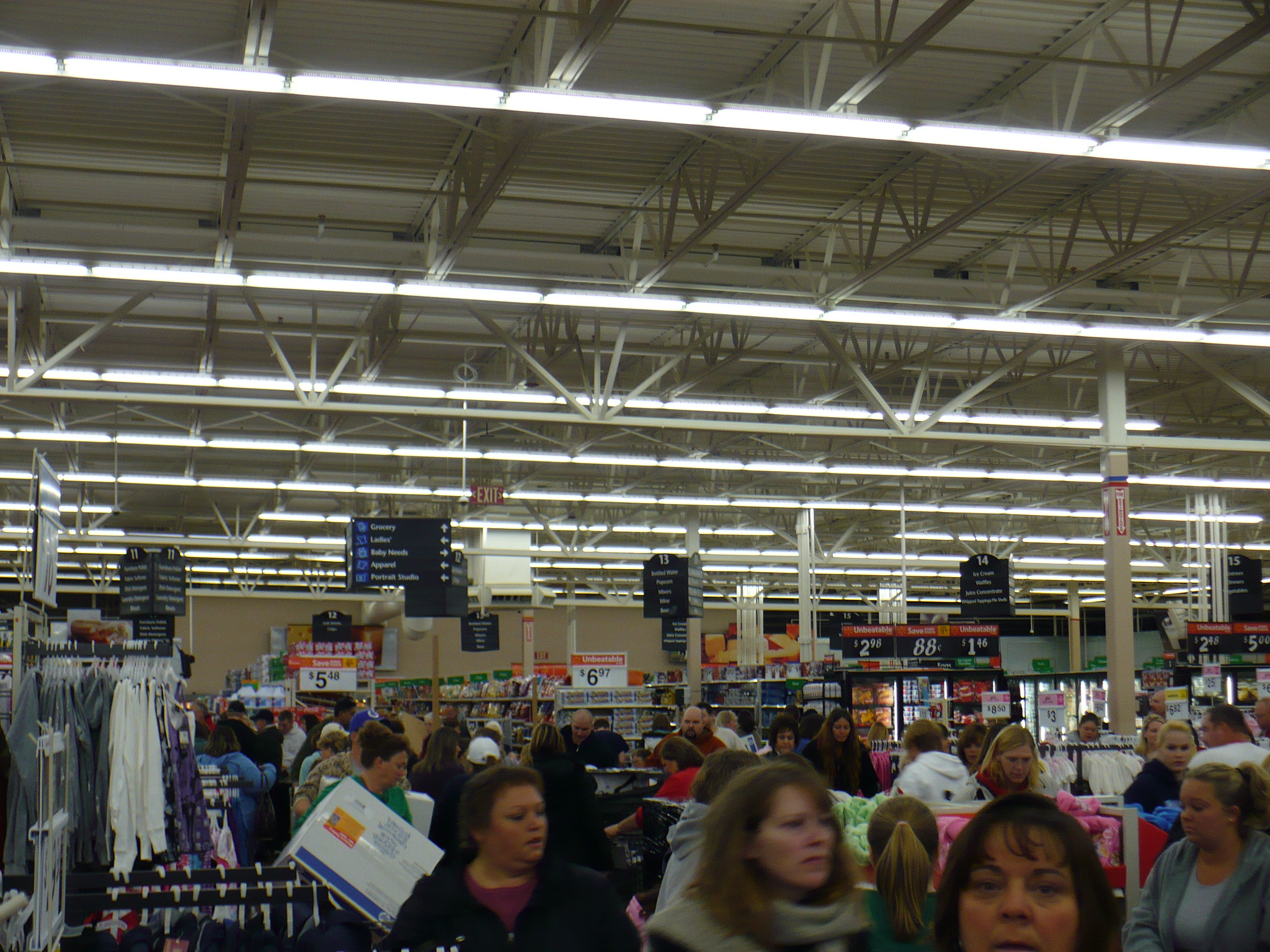 Walmart on Black Friday