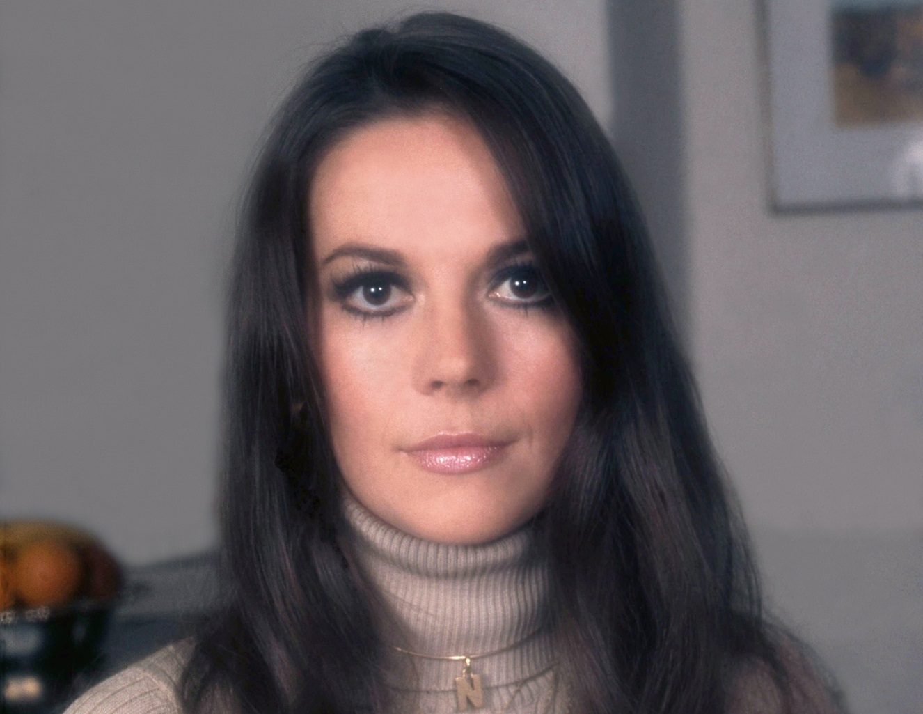 Natalie Wood taken in her London Home in Belgravia - 1973