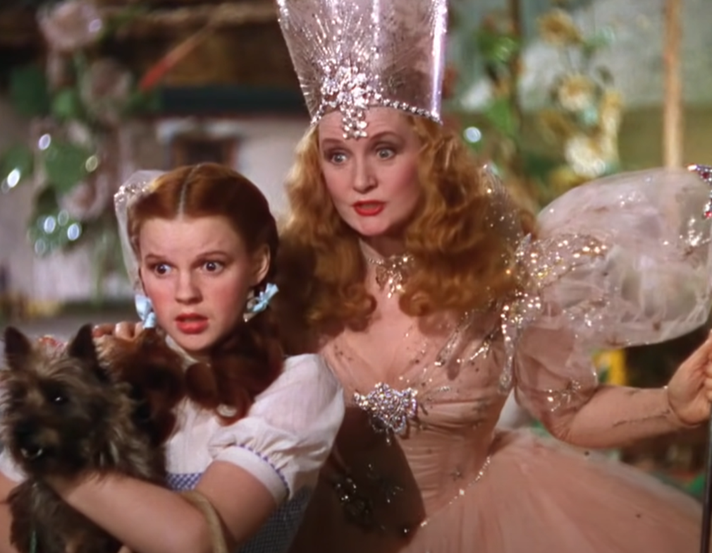 Screenshot of Billie Burke from The Wizard Of Oz (1939)