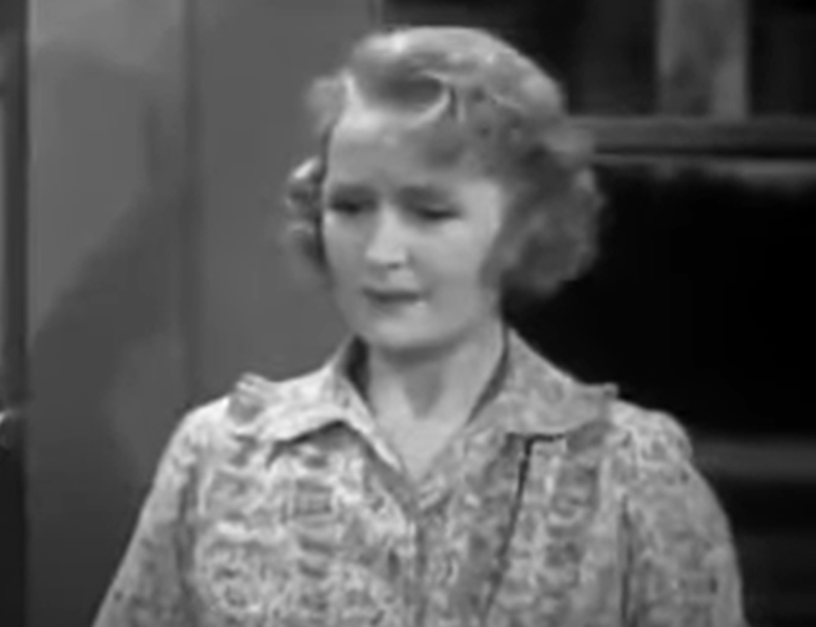 Screenshot of Billie Burke from - The Ghost Comes Home (1940)