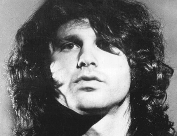 Photo of Jim Morrison looking at the camera