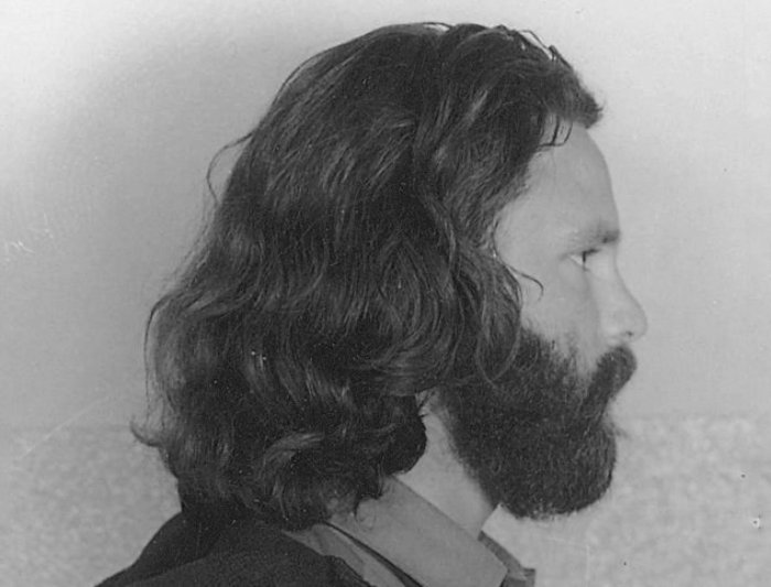 Mug Shot of Jim Morrison