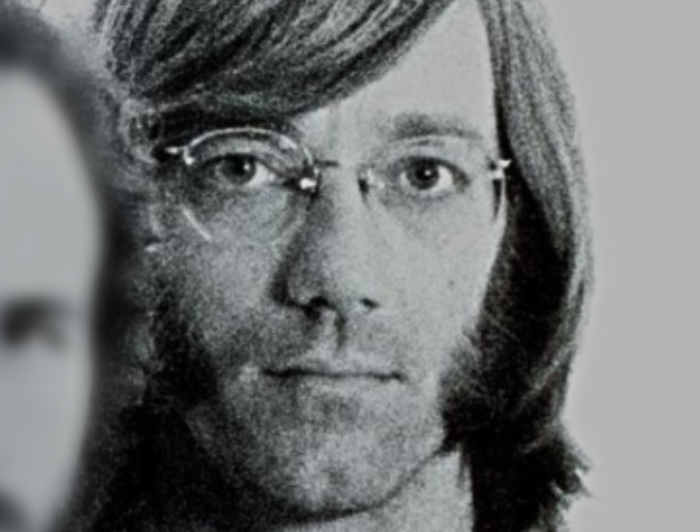 Photo of Ray Manzarek with a pair of glasses