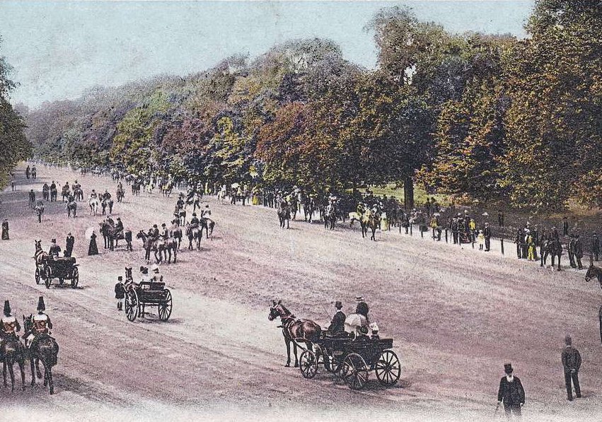  London — Rotten Row and Hyde Park Corner.