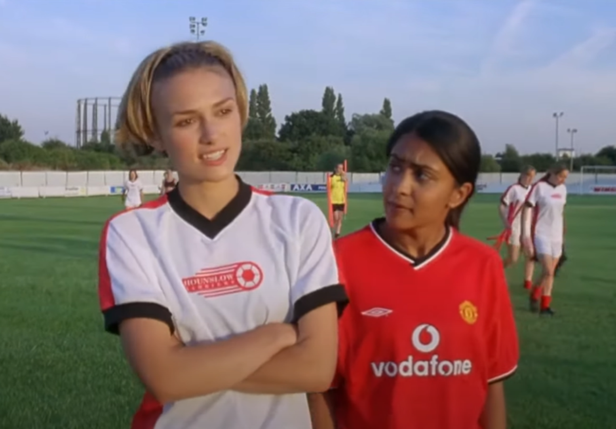 Screenshot of Keira Knightley from - Bend It Like Beckham (2002)