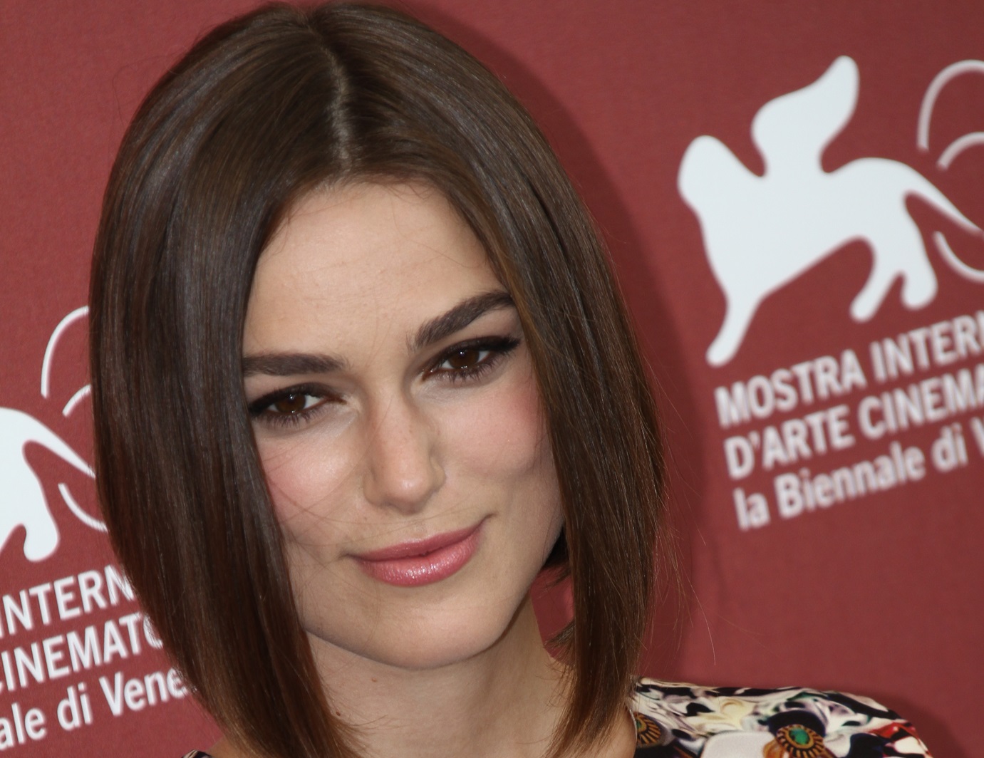 Actress Keira Knightley poses at the 'A Dangerous Method' photocall