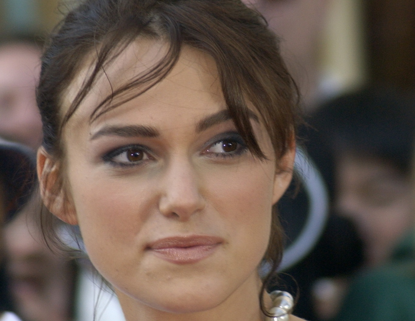 Actress KEIRA KNIGHTLEY at the world premiere of her new movie Pirates of the Caribbean: The Curse of the Black Pearl