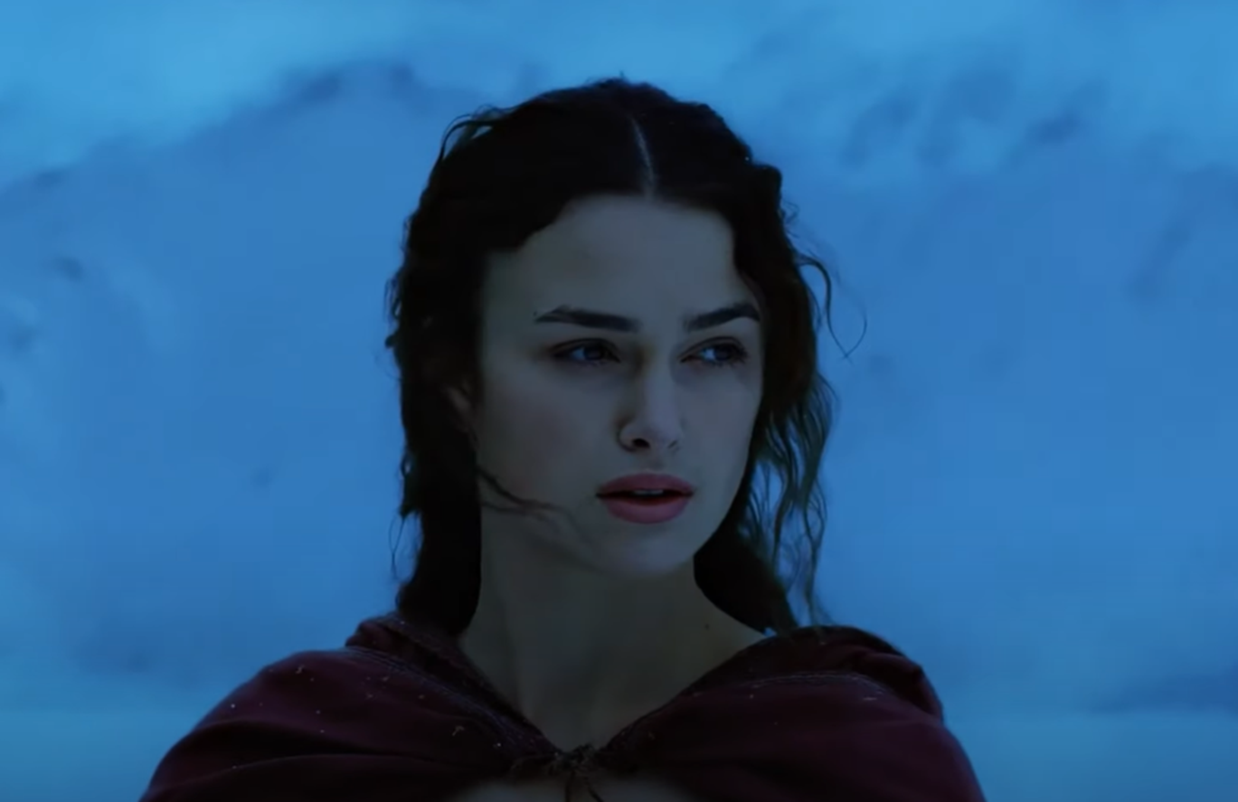 Screenshot of Keira Knightley from - King Arthur (2004)