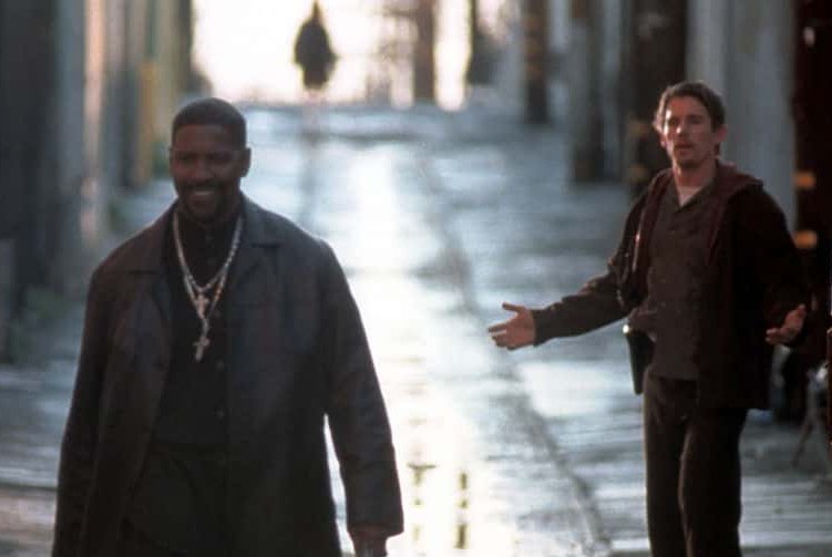 Denzel Washington And Ethan Hawke In 'Training Day'