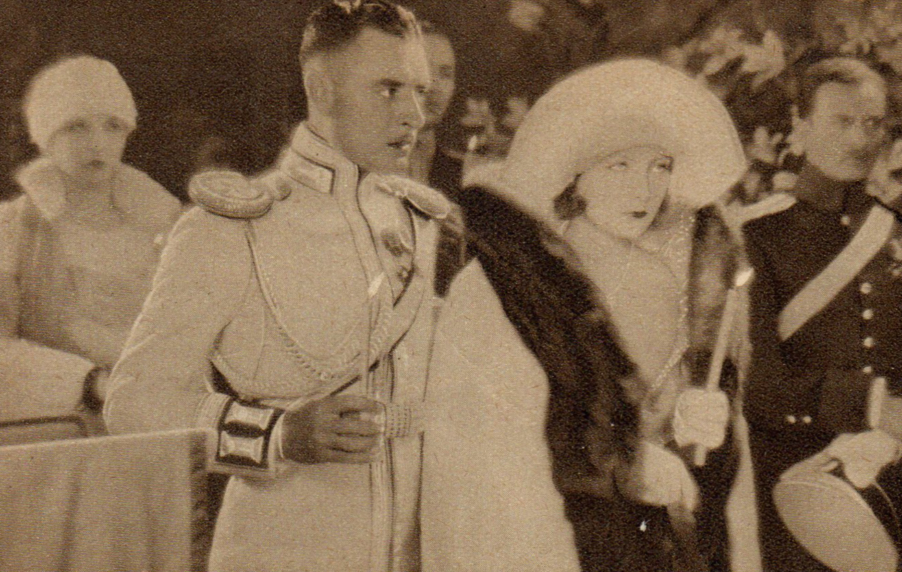 Greta Garbo and John Gilbert in the film ‘Love’ (1927)