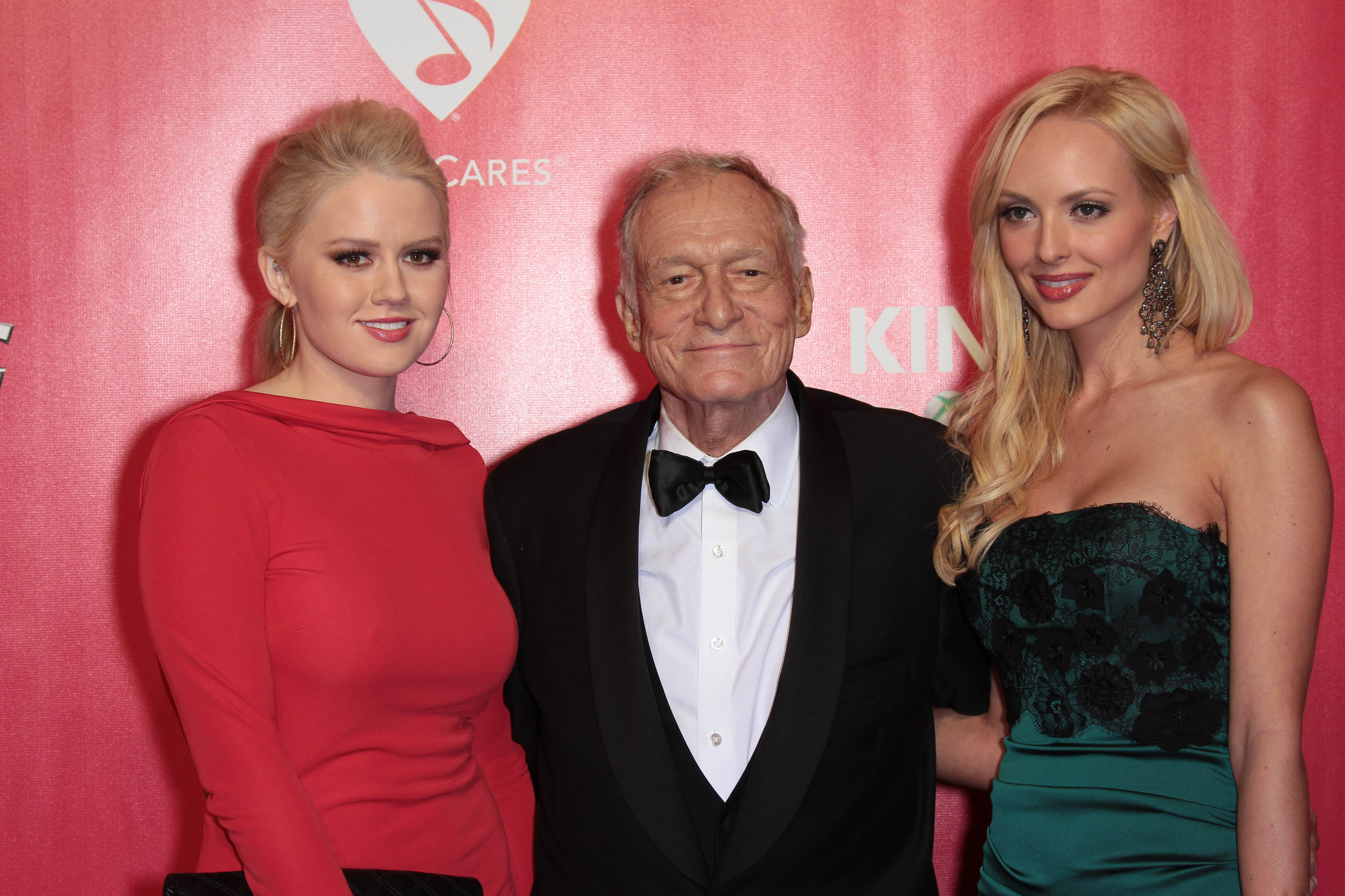 Hugh Hefner at the 2012 MusiCares Person Of The Year honoring Paul McCartney