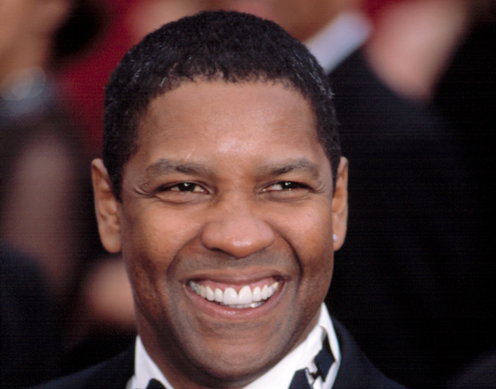 Portrait Photo of Denzel Washington at the Academy Awards