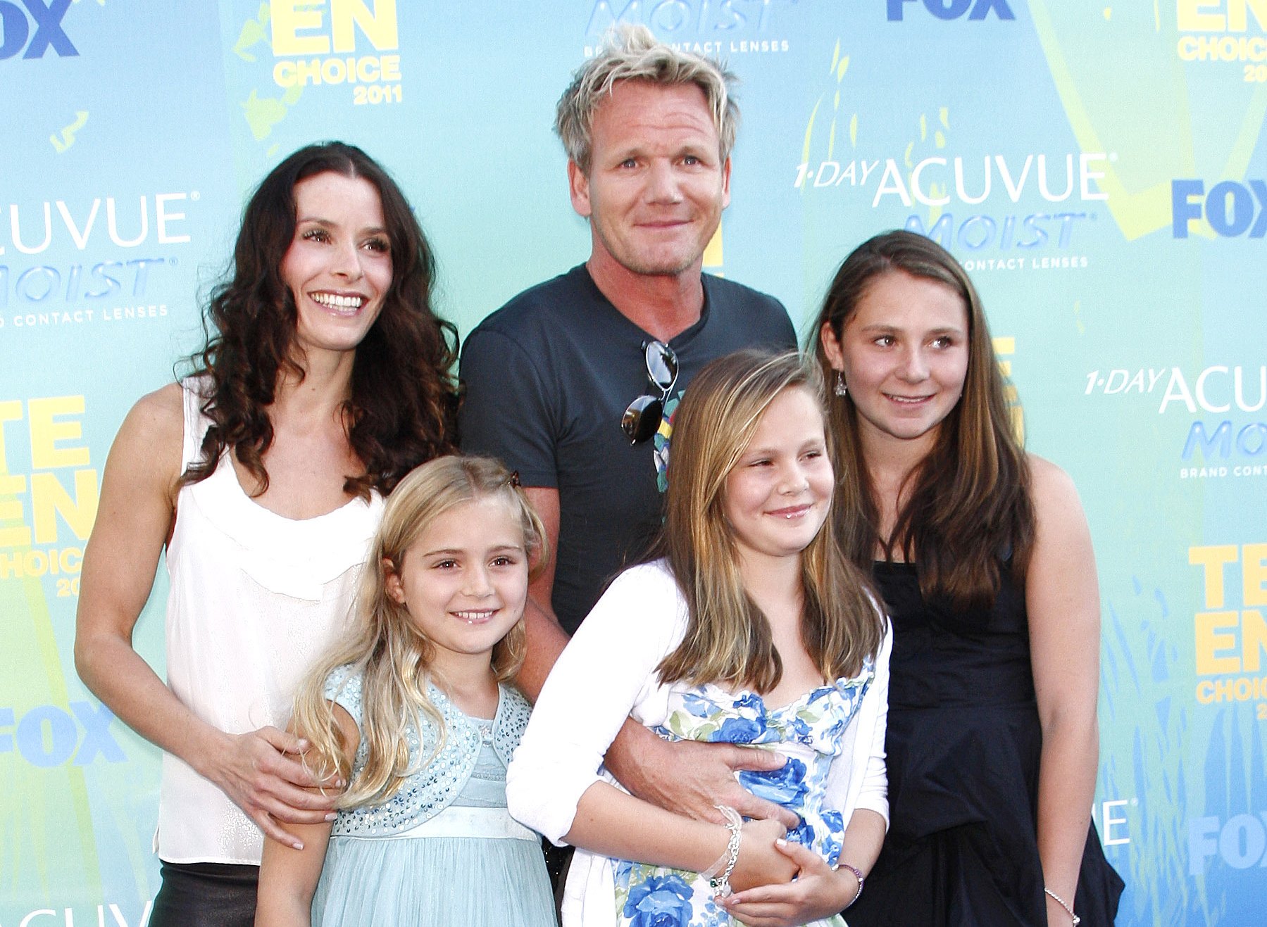 Gordon Ramsey and his family