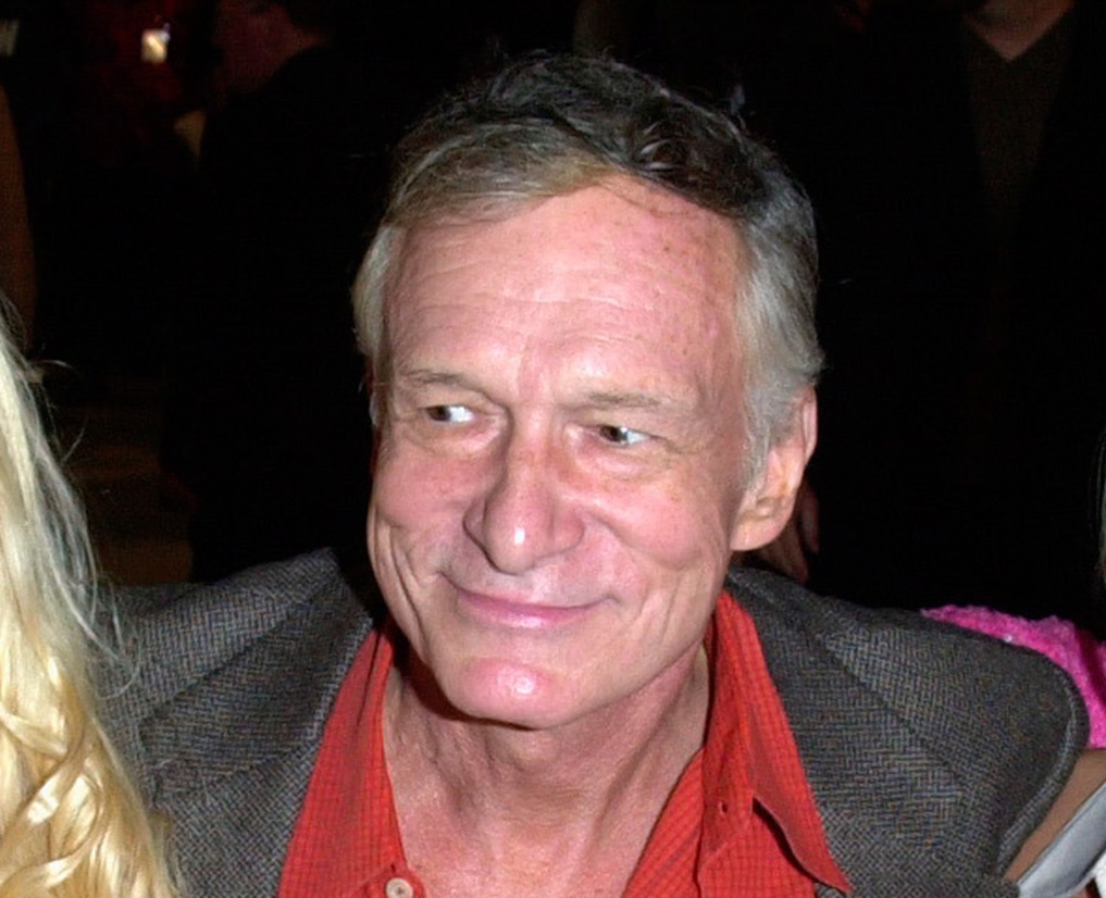 Playboy creator HUGH HEFNER at the Hollywood premiere of Blow. 29MAR2001