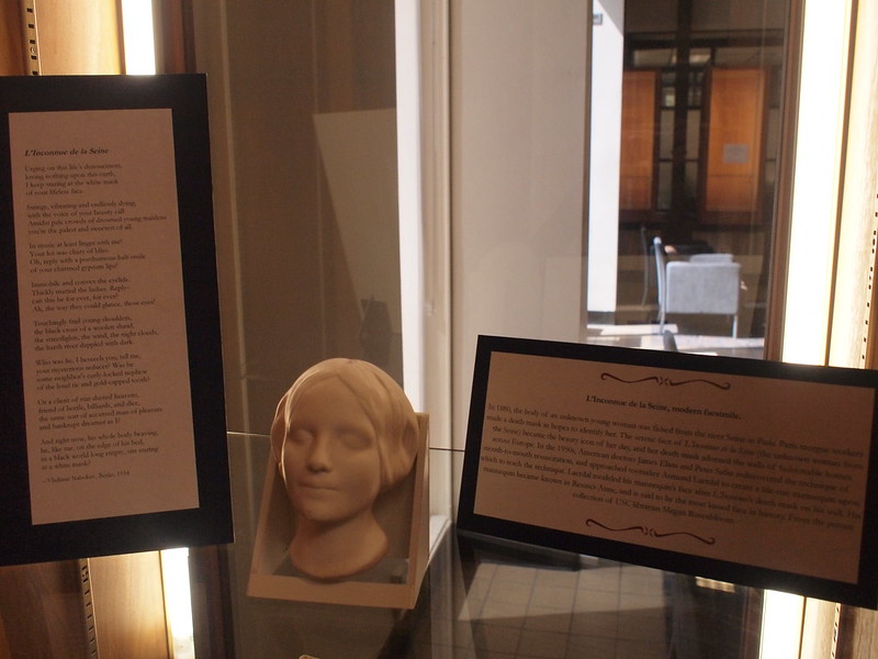 The face of unknown young woman