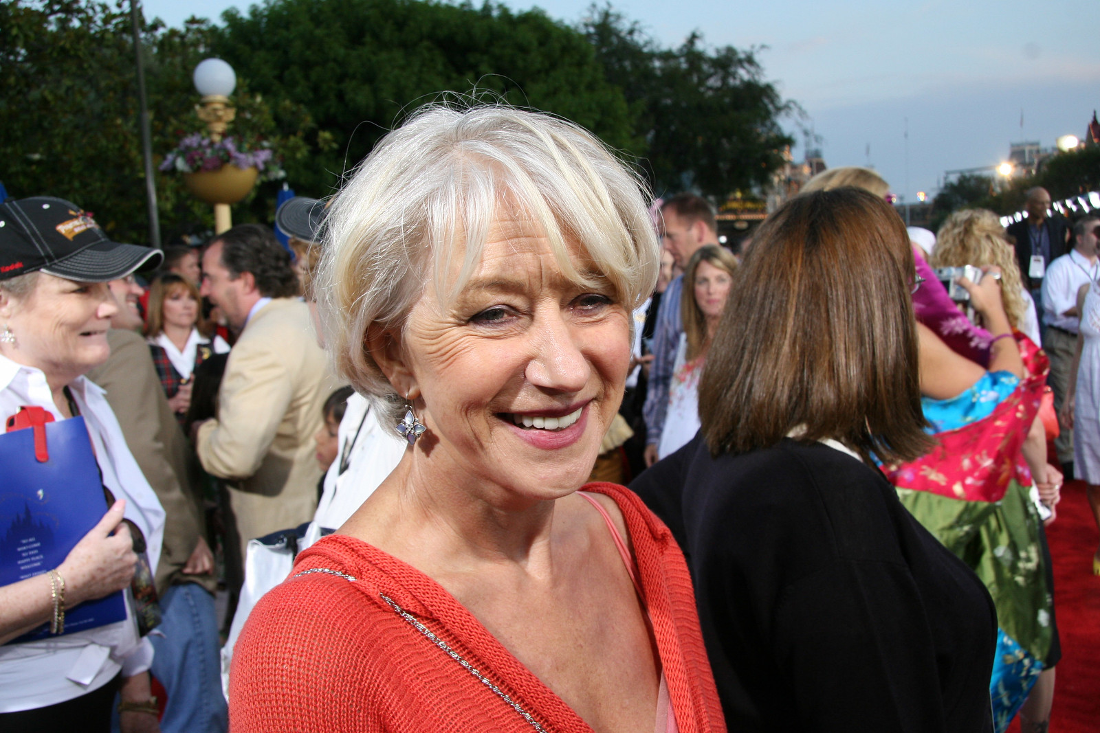 Close up photo of Helen Mirren