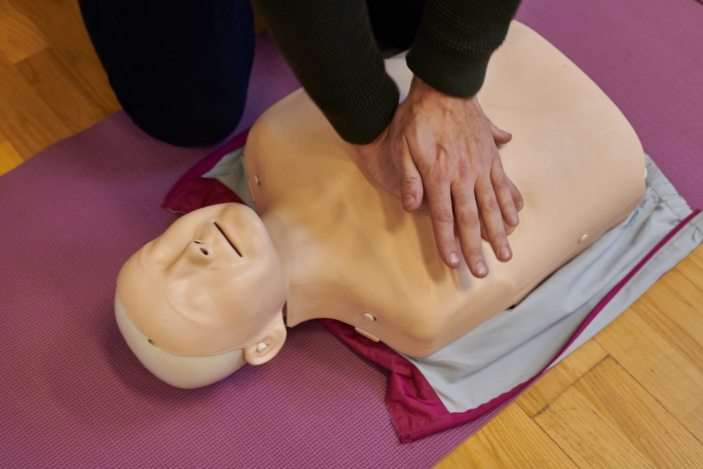 A model of medical simulator used for teaching