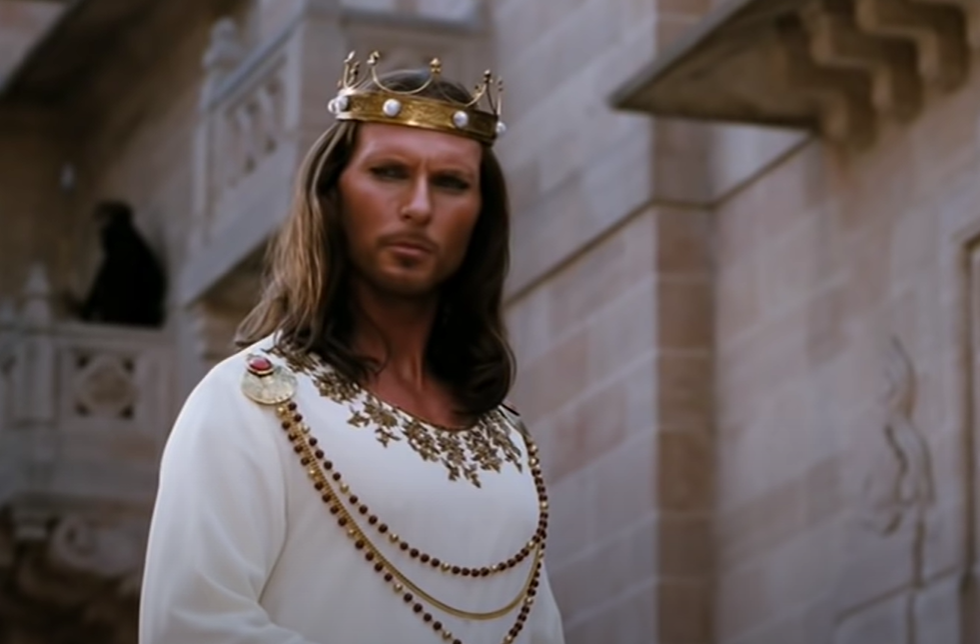 Screenshot of a movie about Xerxes I, One Night with the King (2006)