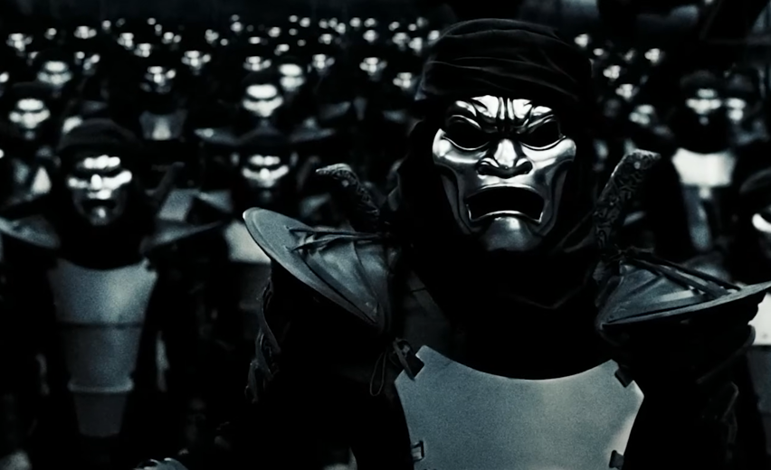 Immortals soldiers from Xerxes's army