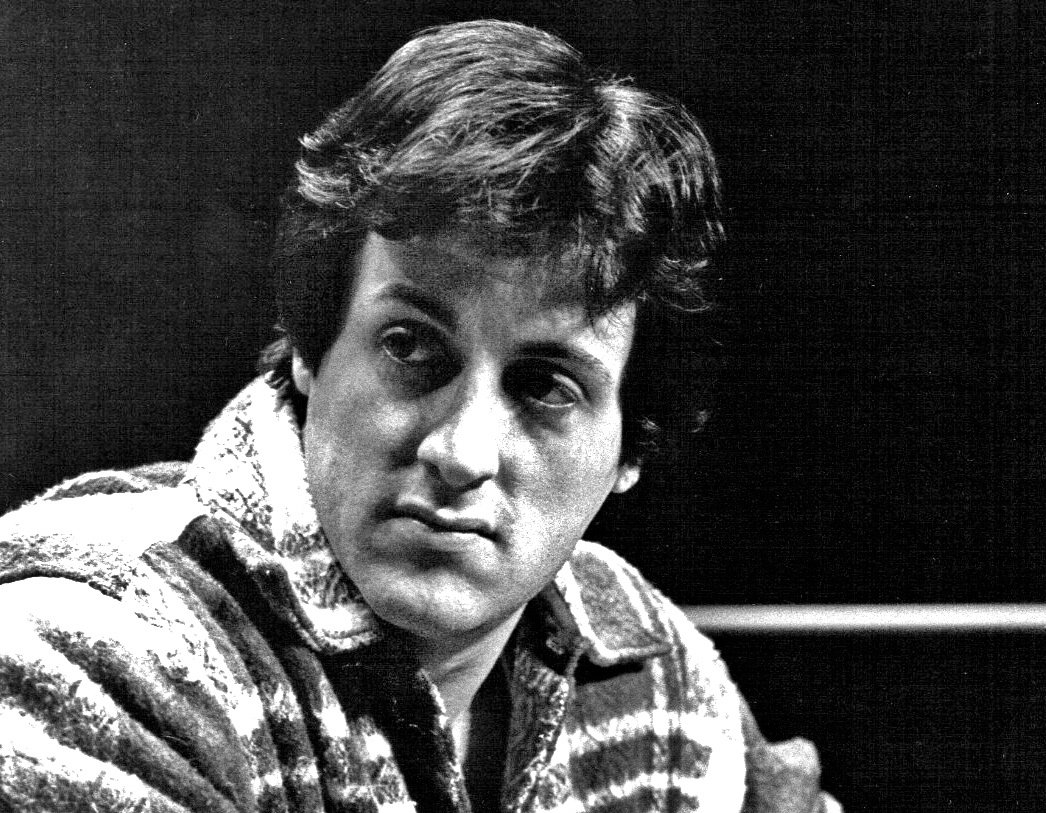 Sylvester Stallone wearing a shirt