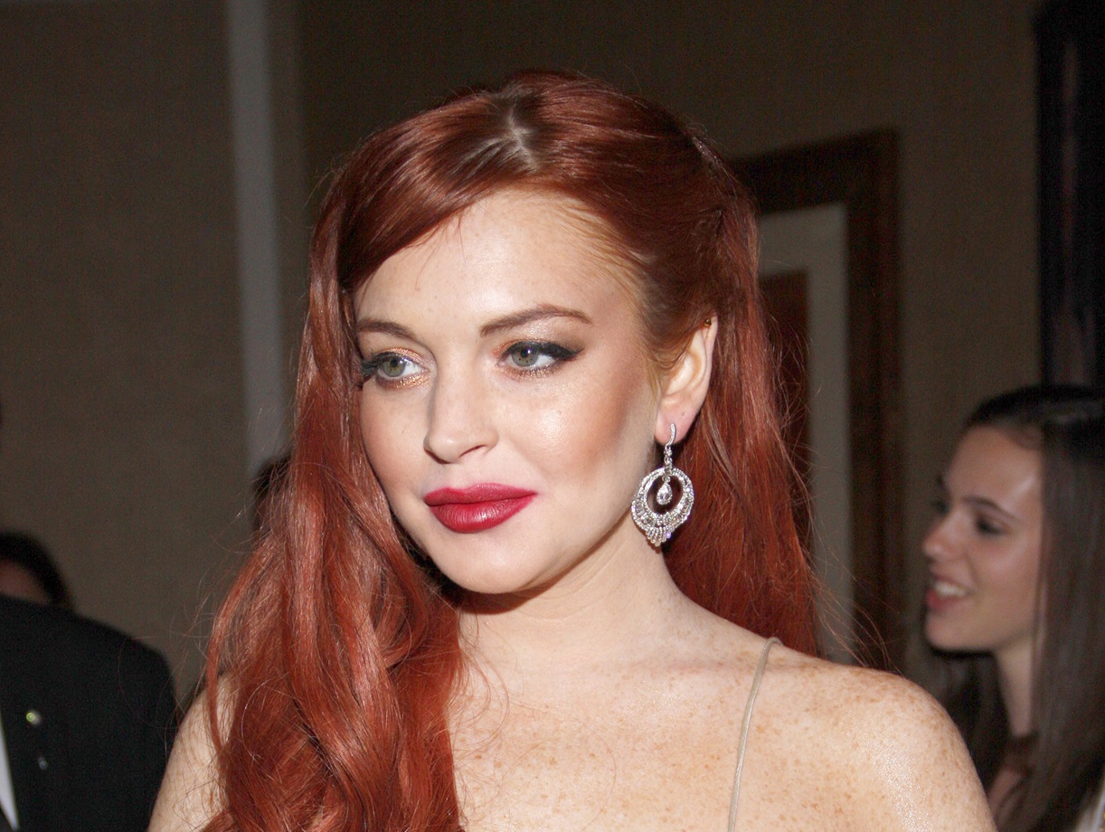 Lindsay Lohan at the Los Angeles premiere of