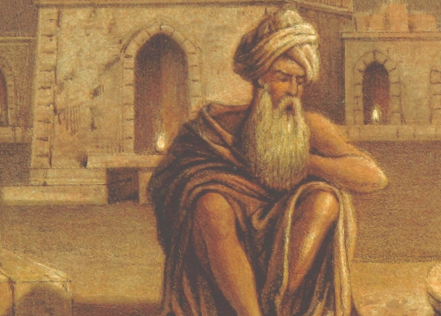 Zoroastrianism, priest in temple