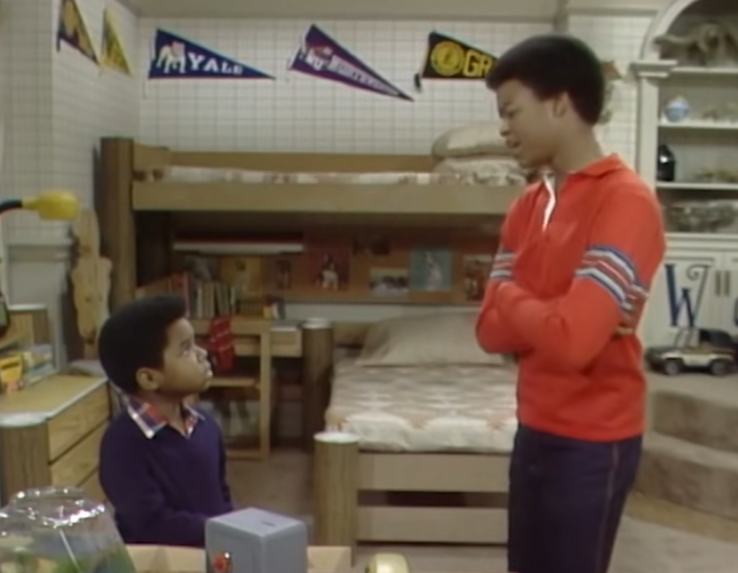Screenshot from the TV series Diff'rent Strokes (1978-1986)