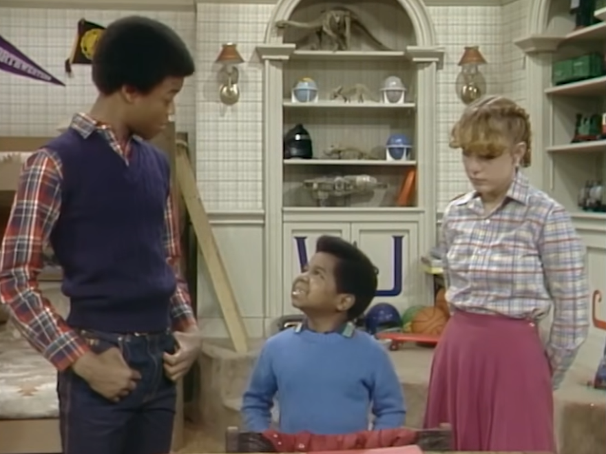 Screenshot from the TV series Diff'rent Strokes (1978-1986)