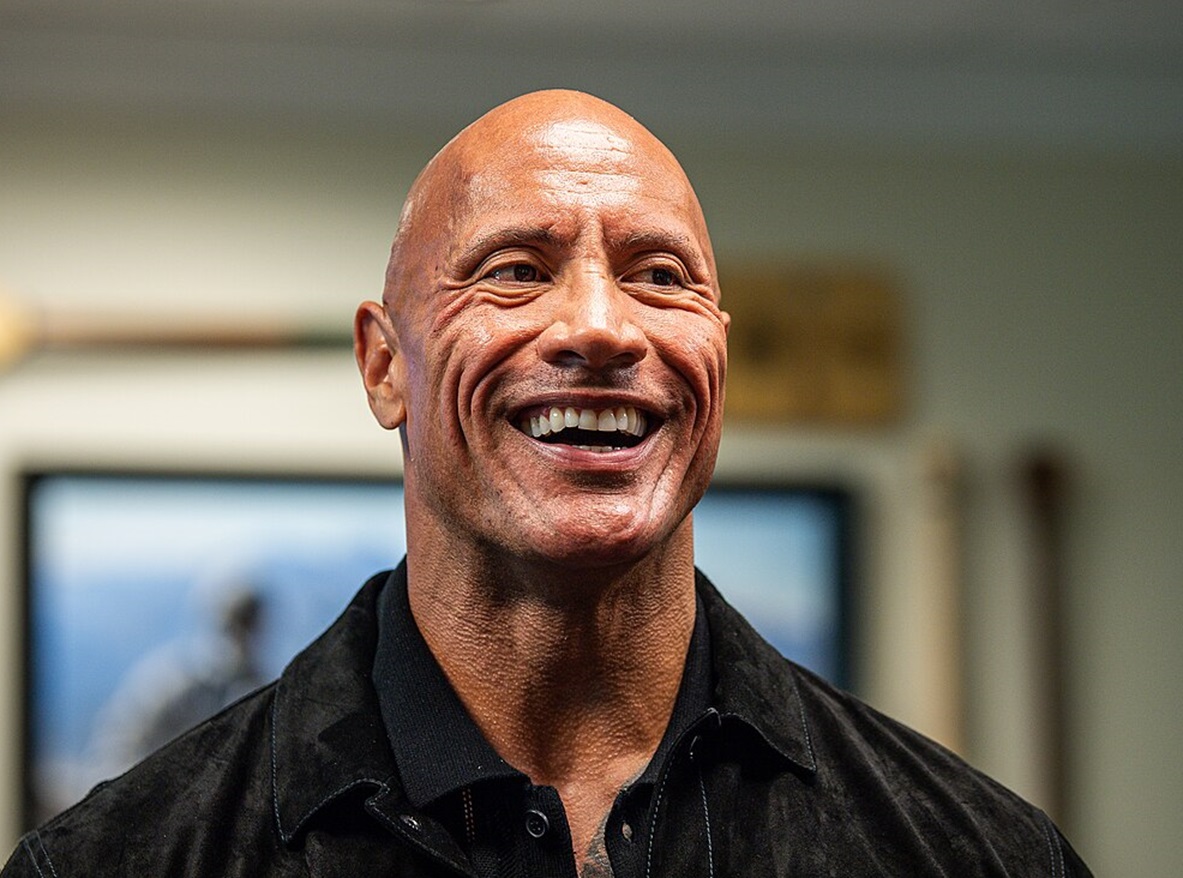Dwayne  The Rock  Johnson Visits The Pentagon 2023