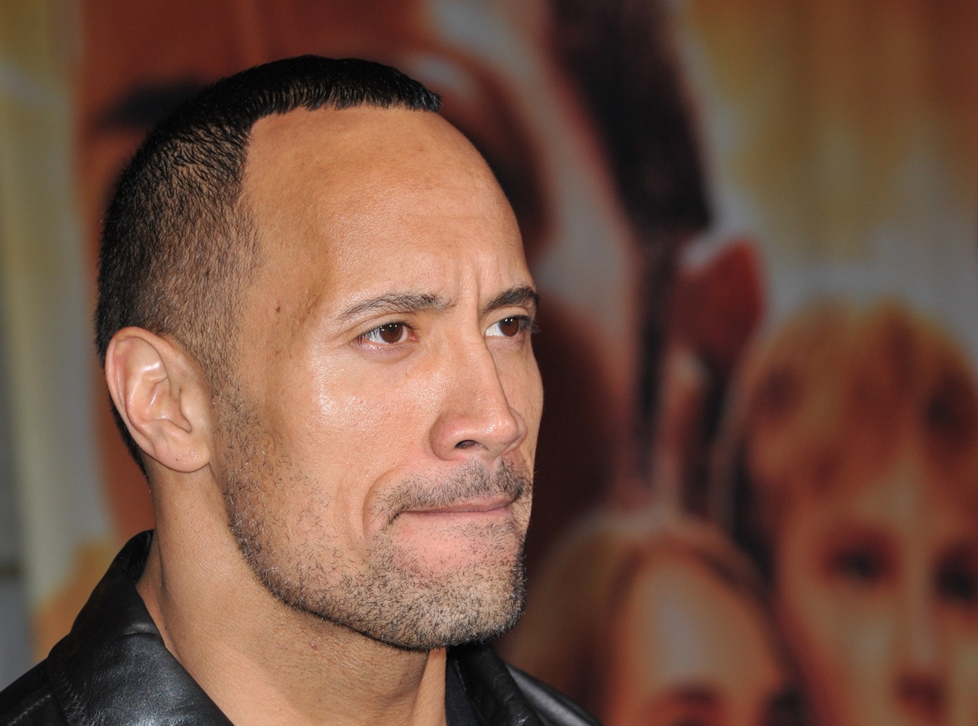 Dwayne Johnson, aka The Rock, at the world premiere of his new movie