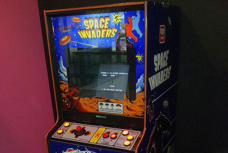 Arcade video game Space Invaders