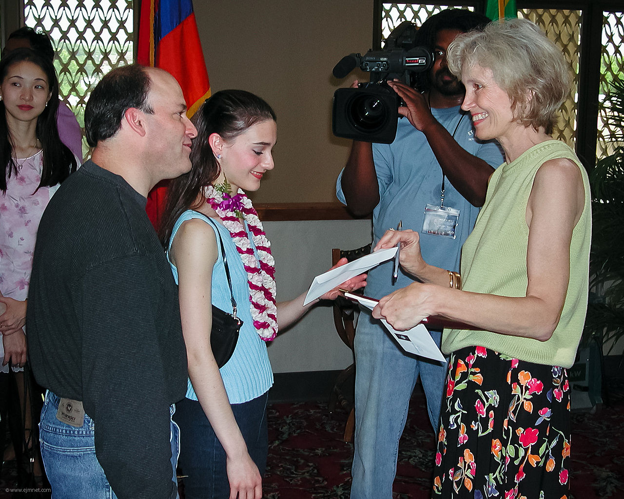 Portrait Photo of Seventeen year old Sarah Lane a prize