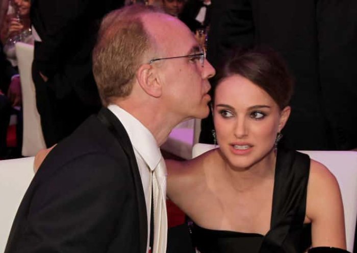 Actress Natalie Portman with her father Avner Hershlag during the 16th annual Critics' Choice Movie Awards