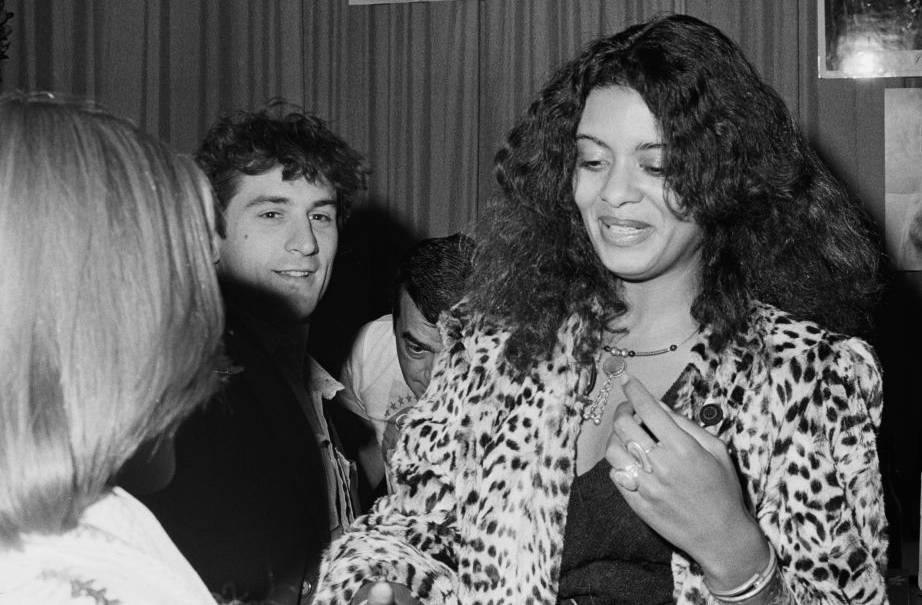 American actor Robert De Niro and American actress and singer Diahnne Abbott at an event