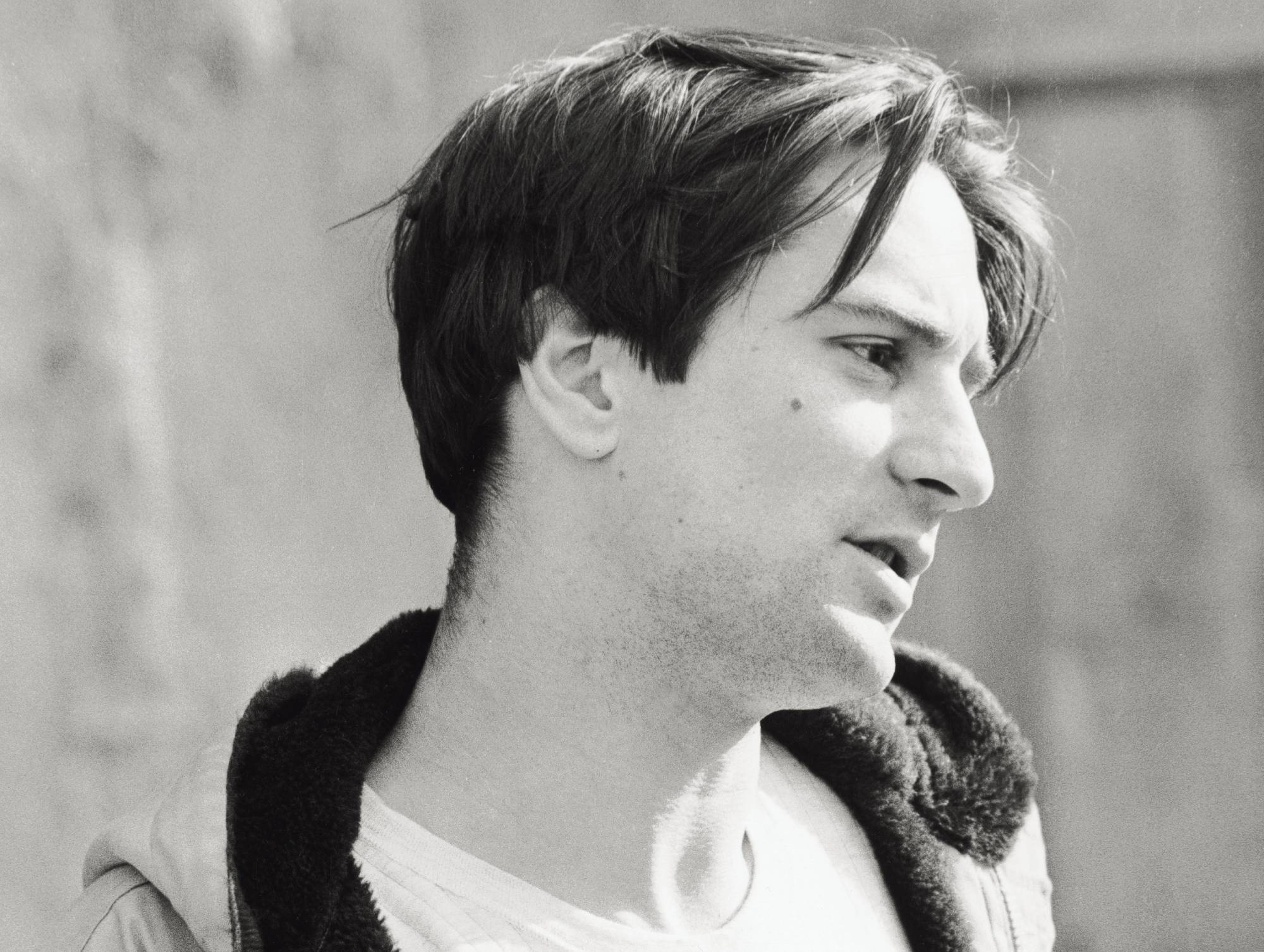 Portrait of American actor and director Robert De Niro in sports wear