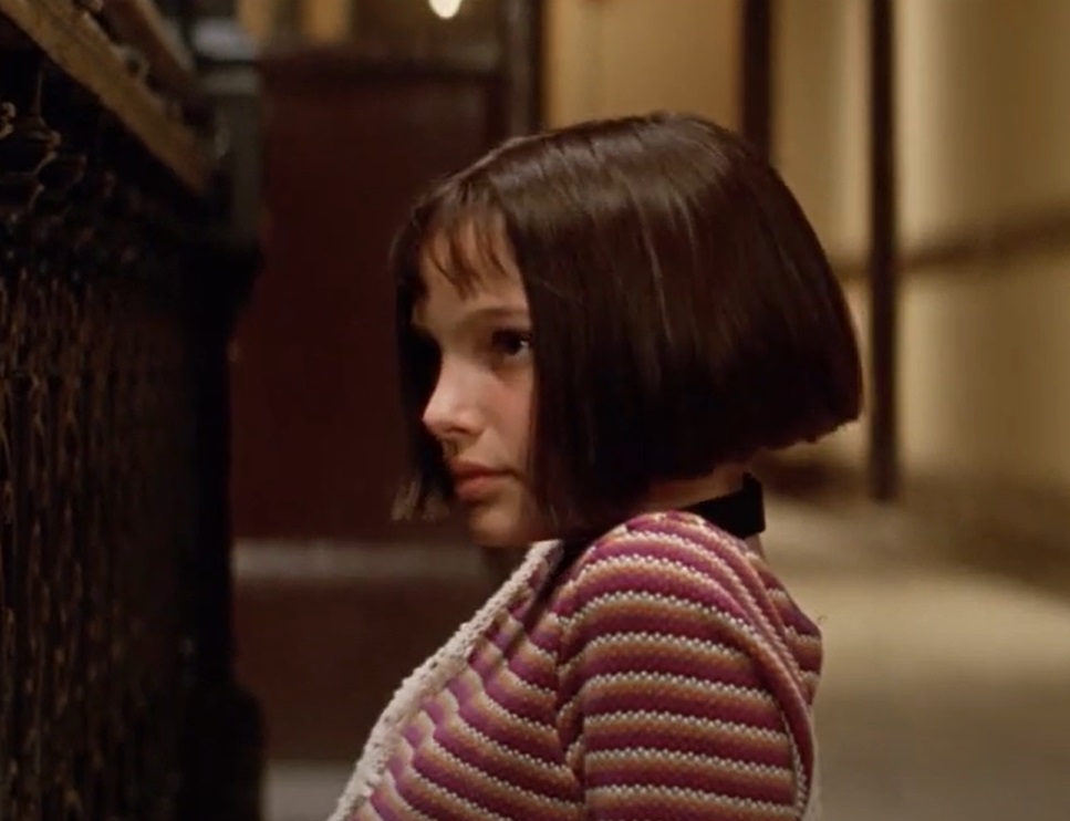 A visually captivating still taken from a pivotal moment in the film Léon: The Professional (1994)