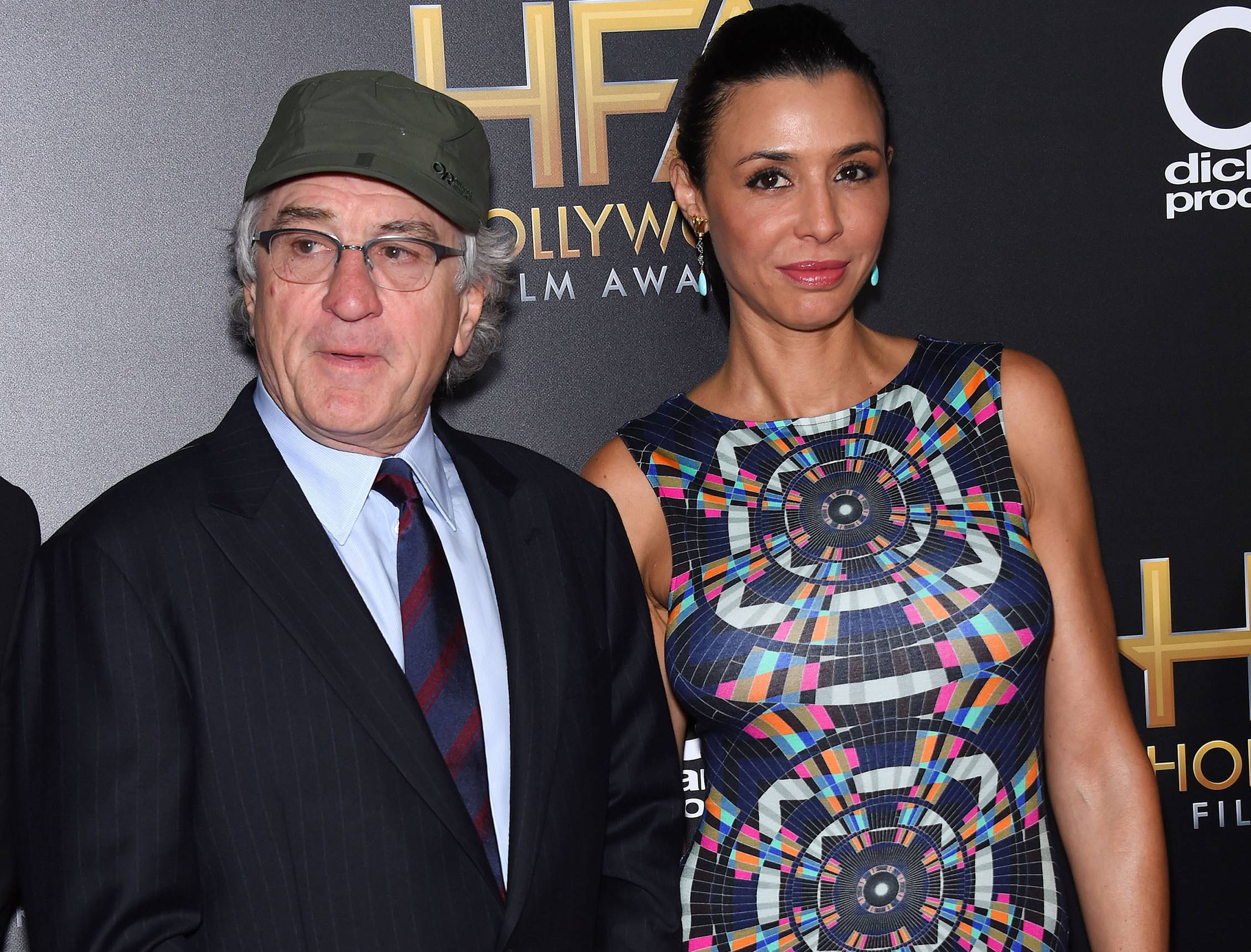 Robert De Niro & Drena De Niro at an event