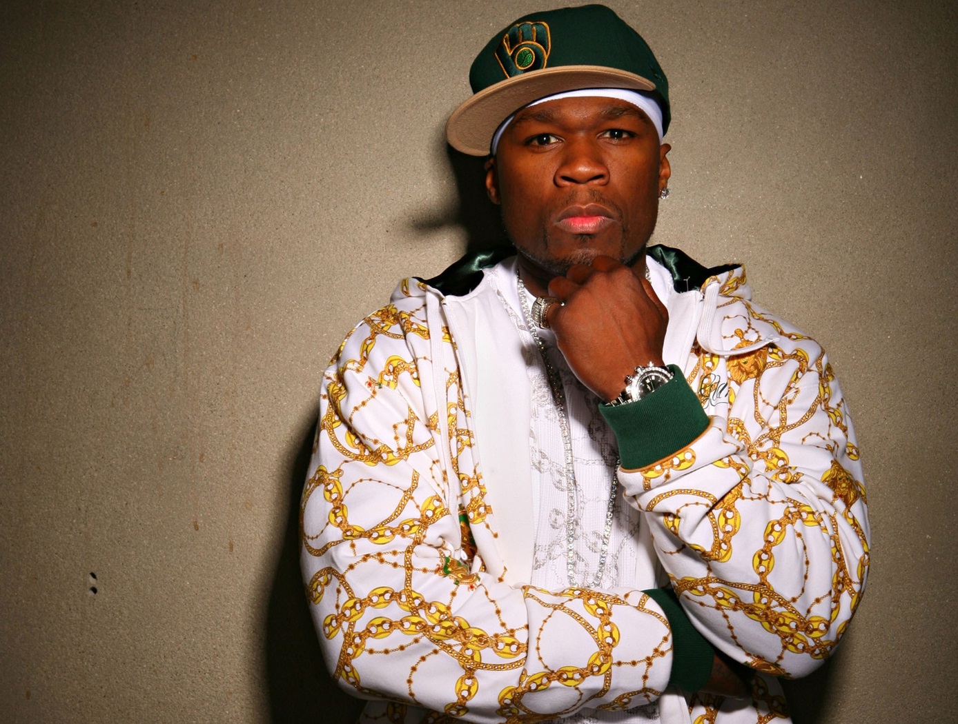 50 Cent, aka Curtis Jackson posing for a portrait - 2007