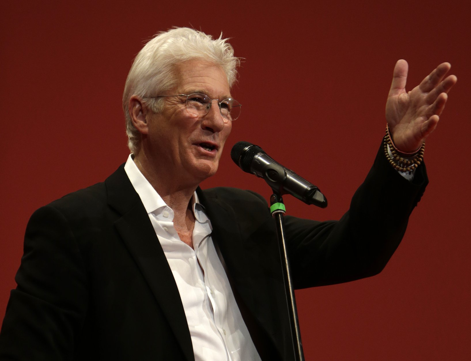 Richard Gere with the Crystal Globe at the 50th Karlovy Vary IFF