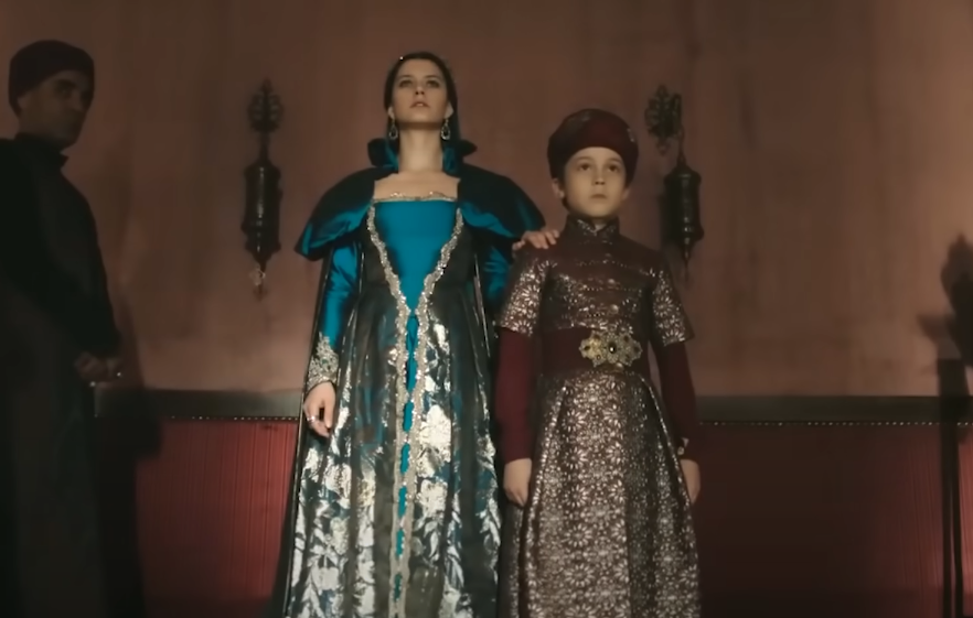 A screenshot of the TV Show Magnificent Century: Kosem