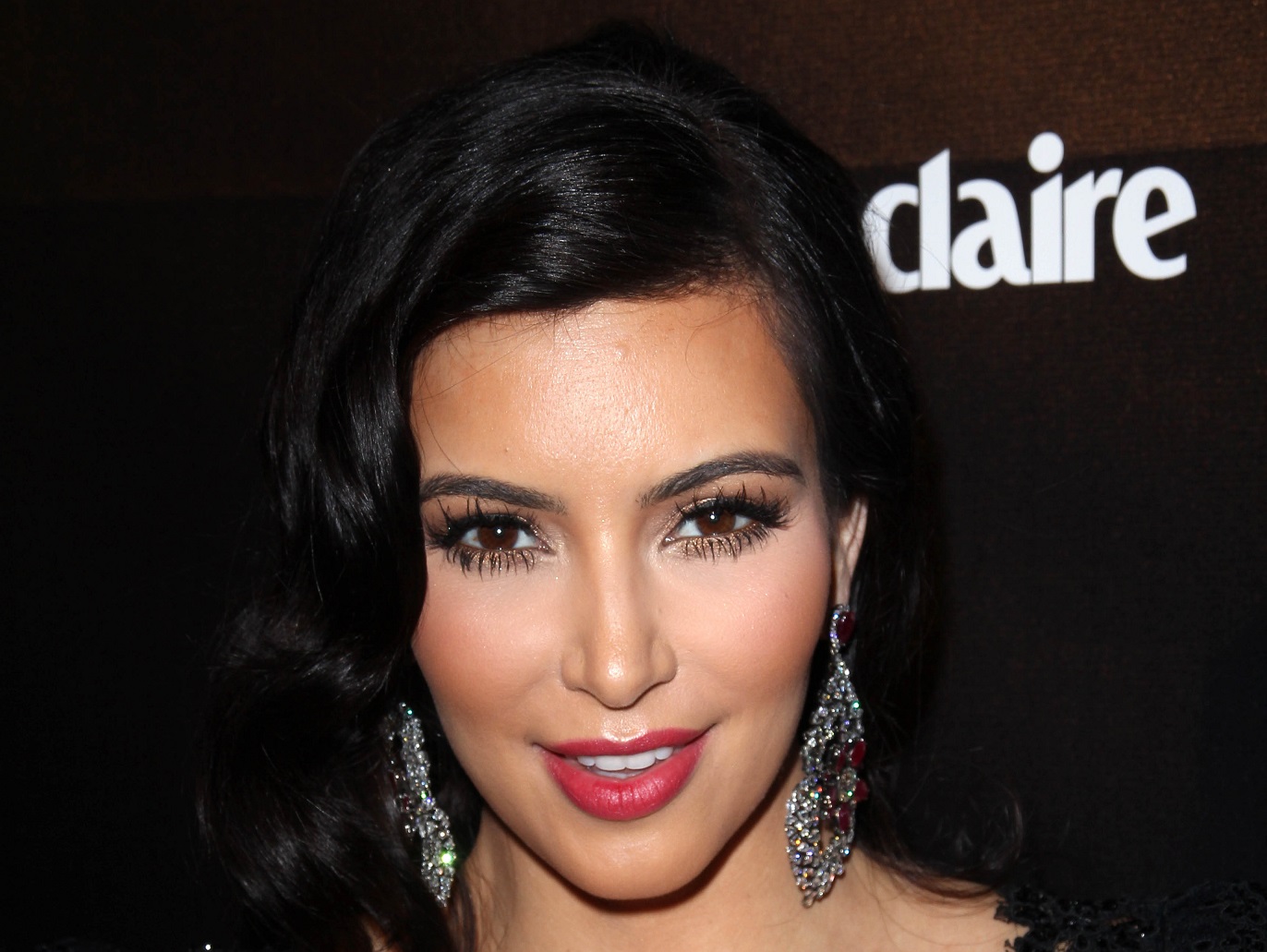 Kim Kardashian at the Weinstein Company's 2012 Golden Globe After Party