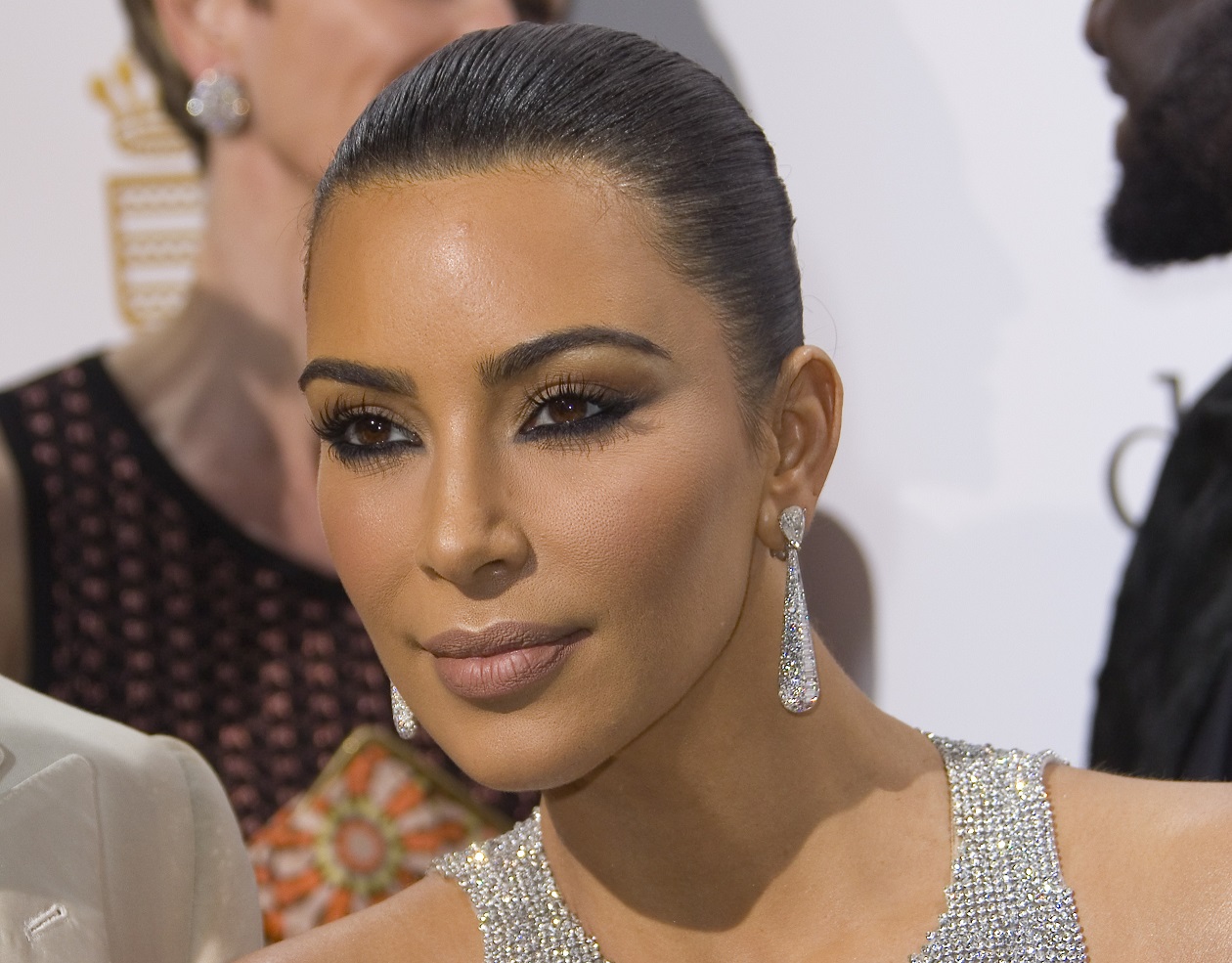Kim Kardashian attends the De Grisogono Party